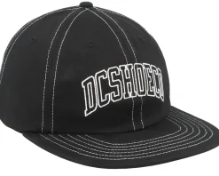 Snapback-DC Varsity Cap Black Strapback -