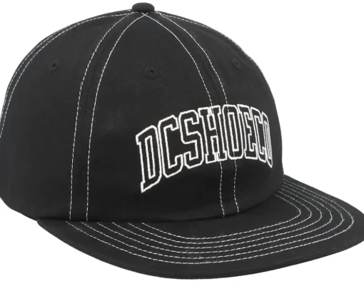 Snapback-DC Varsity Cap Black Strapback -