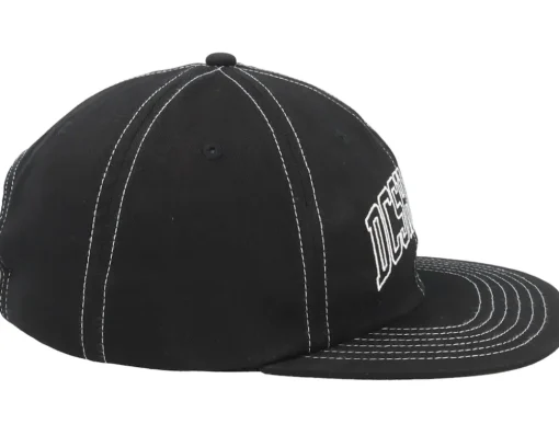 Snapback-DC Varsity Cap Black Strapback -