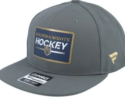 Snapback-Fanatics Vegas Golden Knights Authentic Grey Snapback -