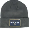 Cuff Beanies-Fanatics Vegas Golden Knights Authentic Charcoal Cuff -