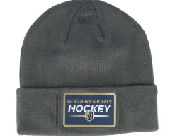 Cuff Beanies-Fanatics Vegas Golden Knights Authentic Charcoal Cuff -