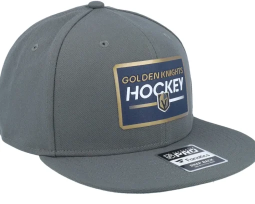 Snapback-Fanatics Vegas Golden Knights Authentic Grey Snapback -