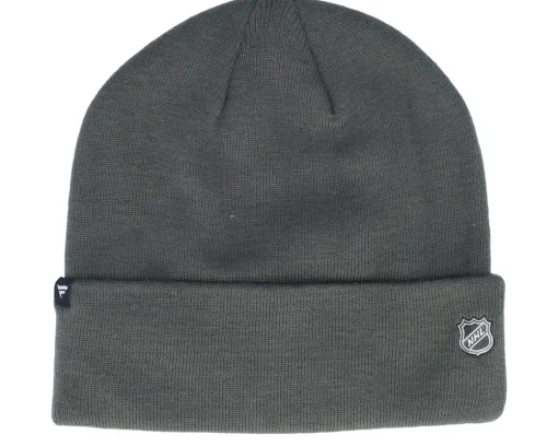 Cuff Beanies-Fanatics Vegas Golden Knights Authentic Charcoal Cuff -