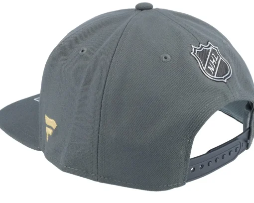 Snapback-Fanatics Vegas Golden Knights Authentic Grey Snapback -
