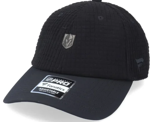 Dad Cap-Fanatics Vegas Golden Knights Black Ice Black Dad Cap -