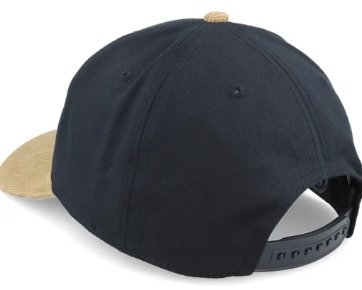 New American Needle Vegas Golden Knights Burnett Black/Gold Corduroy A-frame Adjustable -