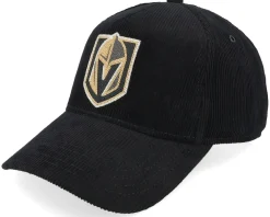 Adjustable-American Needle Vegas Golden Knights Corduroy Valin Black A-frame Adjustable -