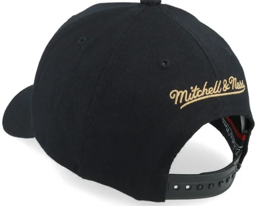Adjustable-Mitchell & Ness Vegas Golden Knights Horizon Patch Classic Red Adjustable - Black