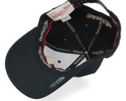 Adjustable-Mitchell & Ness Vegas Golden Knights Horizon Patch Classic Red Adjustable - Black