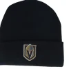 Online American Needle Vegas Golden Knights Terrain Knit Solid Black Cuff -
