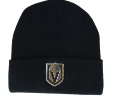 Online American Needle Vegas Golden Knights Terrain Knit Solid Black Cuff -