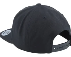 Snapback-Vikings Vegvisir Rungalder Patch Black Snapback -