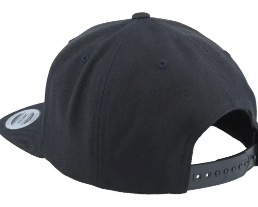 Snapback-Vikings Vegvisir Rungalder Patch Black Snapback -