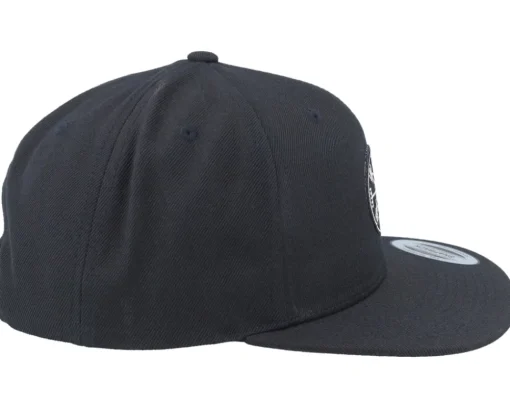 Snapback-Vikings Vegvisir Rungalder Patch Black Snapback -