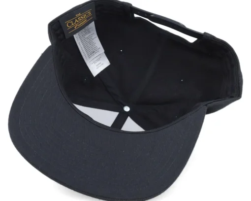 Snapback-Vikings Vegvisir Rungalder Patch Black Snapback -