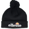 New Ellesse Velly Infant Beanie Black Pom -