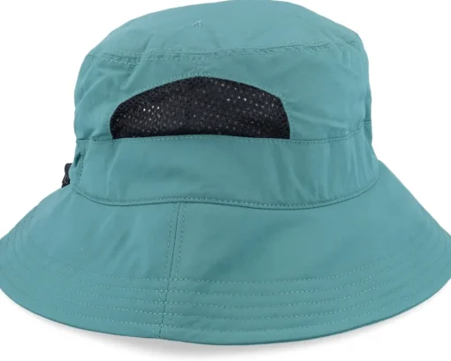Buckets-Jack Wolfskin Vent Hat Jade Green Bucket -