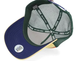 Trucker-Coastal Vibes And Tides Sun Yellow Trucker -