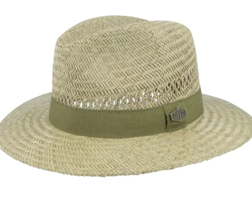 Straw Hat-MJM Hats Victor Straw Natural Straw Hat -