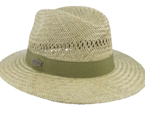 Straw Hat-MJM Hats Victor Straw Natural Straw Hat -