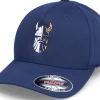 Sale Vikings Viking Logo Five Panel Navy Flexfit -