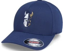 Sale Vikings Viking Logo Five Panel Navy Flexfit -