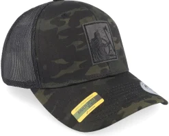 Trucker-Vikings Viking Warrior Multicam Black Camo Trucker -