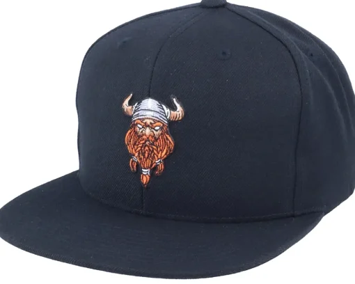 Snapback-Vikings Viking Warrior Patch Black Snapback -