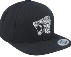Snapback-Vikings Viking Wolf Snapback - Black