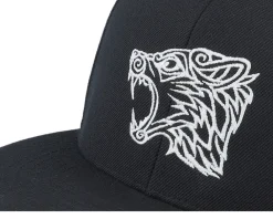 Snapback-Vikings Viking Wolf Snapback - Black