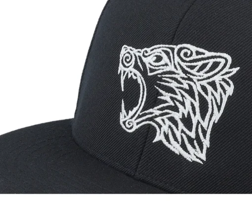 Snapback-Vikings Viking Wolf Snapback - Black