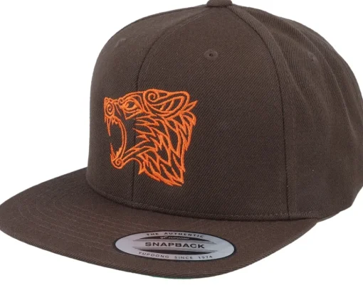 Snapback-Vikings Viking Wolf Snapback - Black