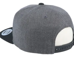 Snapback-Vikings Viking Wolf Charcoal Grey/Black Snapback -