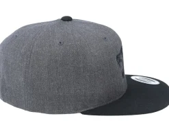 Snapback-Vikings Viking Wolf Charcoal Grey/Black Snapback -