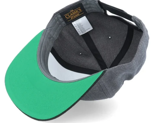 Snapback-Vikings Viking Wolf Charcoal Grey/Black Snapback -