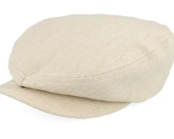 Best CTH Ericson Viktor Herringbone Hemp Natural Flat Cap -
