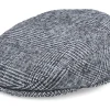 Discount Mayser Vincent Soft Casual Black/Grey Flat Cap -