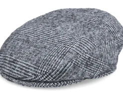 Discount Mayser Vincent Soft Casual Black/Grey Flat Cap -