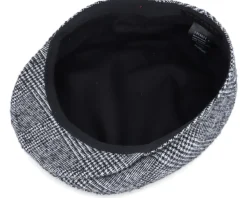 Discount Mayser Vincent Soft Casual Black/Grey Flat Cap -
