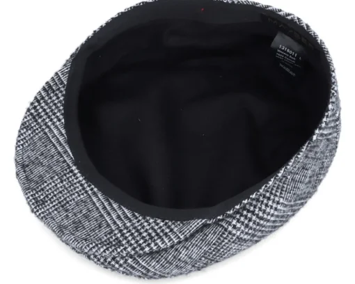 Discount Mayser Vincent Soft Casual Black/Grey Flat Cap -