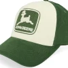 New John Deere Vintage Chain Stitch Green/Ivory Adjustable -