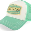 Trucker-Stetson Vintage Mint/Off White A-Frame Trucker - White, Green