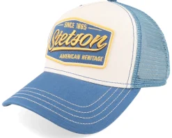 Trucker-Stetson Vintage Mint/Off White A-Frame Trucker - White, Green
