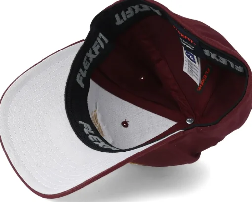 Flexfit-Born To Ride Vintage Motors Maroon Flexfit -