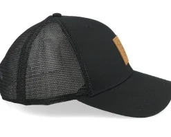 Trucker-John Deere Vintage Stock Cert Black Trucker -