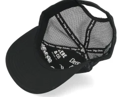 Trucker-John Deere Vintage Stock Cert Black Trucker -