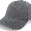 Dad Cap-Beechfield Vintage Washed A-Frame Dad Cap - Black