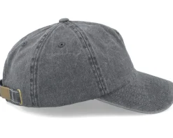 Dad Cap-Beechfield Vintage Washed A-Frame Dad Cap - Black