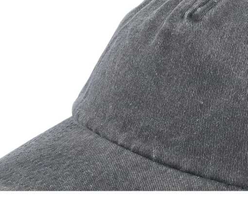 Dad Cap-Beechfield Vintage Washed A-Frame Dad Cap - Black